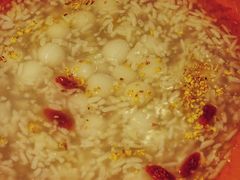 南瓜酒酿小圆子-玫瑰厅上海菜(兴国路店)