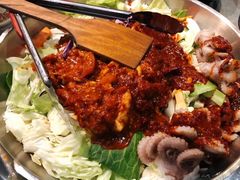 -山·烤辣鸡韩国料理(西溪路店)