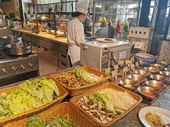 自助取餐区-山港凯悦酒店·咖啡厅