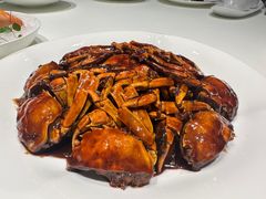 毛蟹炒年糕-屋里厢上海菜馆