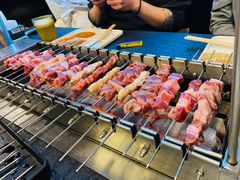 -長壹旋转烤吧 农家鸡火锅