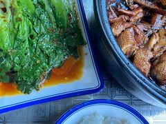 烫生菜-百家春好德来姜母鸭