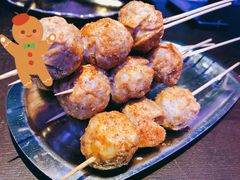 烤花枝丸子-钳真多钓虾馆·小龙虾海鲜烧烤(九六广场店)