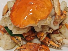 青蟹炒年糕-鹅村长(世纪花园店)