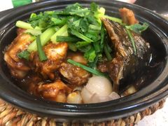 啫啫鱼头煲-甜蜜蜜港式茶餐厅(虹梅店)
