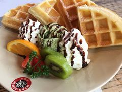水果冰淇淋松饼-漫咖啡(浏阳河店)