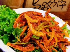 牛板筋-马路牙子地桌烤肉(工体店)