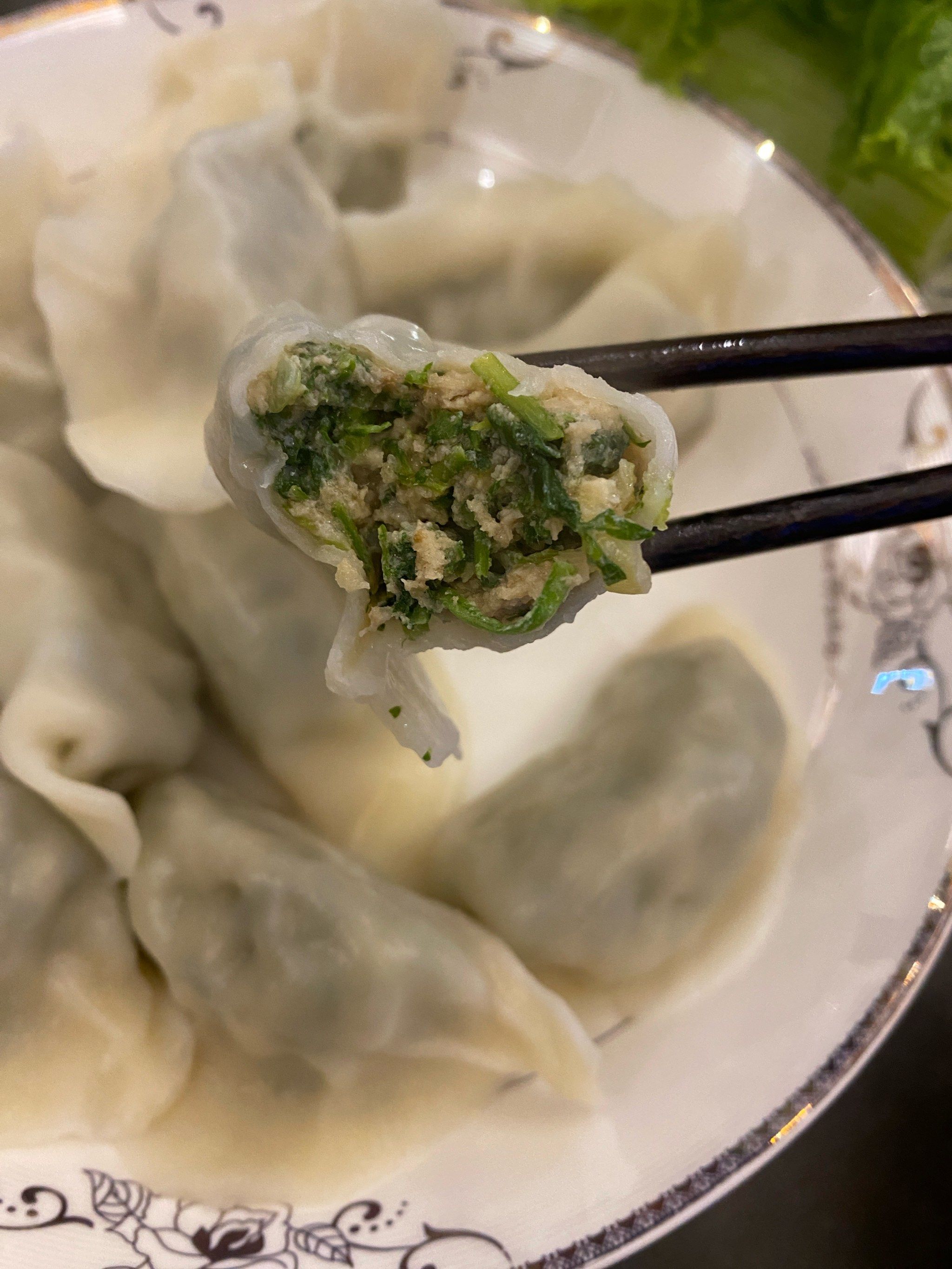 春日限时 野菜馅饺子