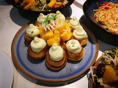 芒果椰子香缇奶油华夫饼-BE BRIGHT KITCHEN(正佳广场店)