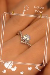 -钻石小鸟钻戒婚戒定制(石路店)