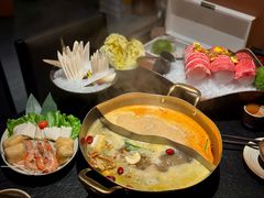 花雕醉鸡鸳鸯汤底-色響火锅(恒隆广场店)