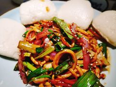 孜然青蒜酱爆鱿鱼-枚青·临安酒肆(腾飞大厦店)