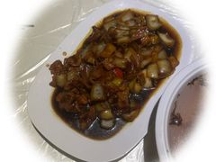 黑椒牛柳-御龙阁海鲜酒楼