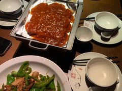 铁板包浆豆腐-绿茶餐厅(朝阳大悦城店)