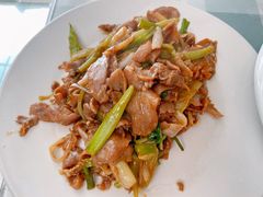葱爆羊肉-华春餐馆(鱼山路店)
