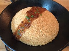 一个锅巴和时蔬-薇酌饮·陕西菜(南门外店)