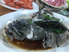 -霞涌市场海鲜摆卖区