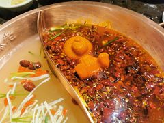 三鲜鸳鸯锅底-重庆地瓜老火锅(广渠门店)