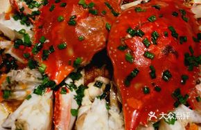 Scallion Oil Large White Crab