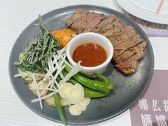 韩式苏子香煎雪花牛排-娜娜家•Nana’s restaurant (爱琴海店)