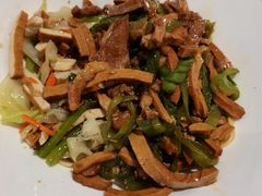青椒肉丝拌面-面春山·传统老卤面(天隆寺店)