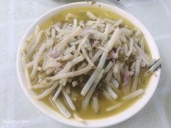 雪菜芦苇根肉丝-涵碧农家乐(西山缥缈峰店)