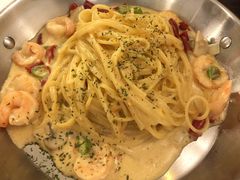 烟熏鸡胸奶油意面-Kpasta韩式意大利面