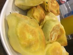 青瓜鲜虾锅贴-金谷园饺子·烧烤·家宴(人大总店)