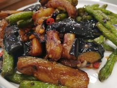 长豆角茄子-京天红酒家(马家堡店)