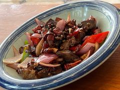 川香炒牛肉-汤河清真餐馆