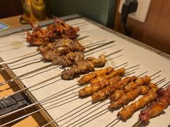 -街角等你.大连海鲜烧烤.经典铁板海鲜串(西安路店)