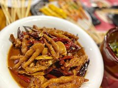 口味鸡爪-湘里乡亲甲王二老店