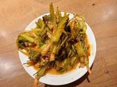 自制香菜根-姥姥家春饼店(八里庄店)