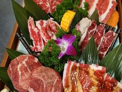 -明洞阿姨·韩式酱蟹烤肉·创意料理(三元桥店)