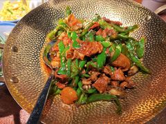 鲍鱼辣椒炒肉-农耕记·湖南土菜(南山欢乐海岸店)