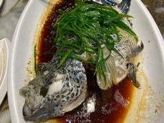 清蒸花斑鱼-敦煌喜宴(万达广场店)