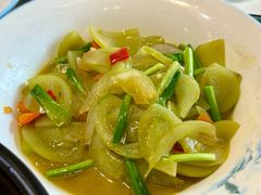 腊肉炒青番茄-小乡小镇·传承桐庐土菜·老板亲自烧的菜