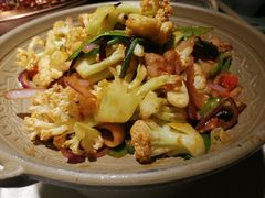 小炒有机花菜-雲蜀龙阁·金牌水煮鱼(方庄店)