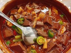 鲜麻辣鹅杂煲-先记烧鹅王·本地粤菜(福永店)