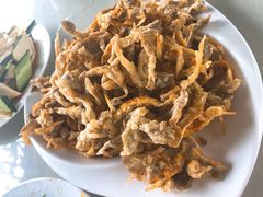 椒盐蘑菇-马楼鱼庄(蓝田)