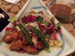 照烧鸡肉蔬菜沙拉-西村日本料理(香格里拉饭店)