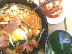 培根时蔬石锅拌饭-朴鲸家正宗韩国料理(福田店)