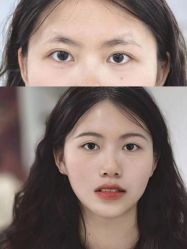 -西施无菌半永久纹绣眉眼影唇轻增发纹发际线