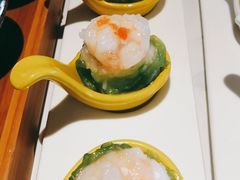 菠菜蟹黄大虾干蒸-五号茶居·新派粤菜·岭南五号酒店(沿江中路店)