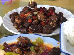 -炕锅羊肉土火锅面片大王