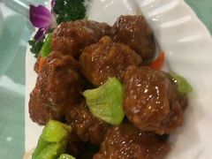 煎丸子-宝发园名菜馆