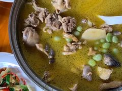 银杏炖鸡-腾冲国萍农家乐