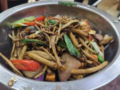 干锅茶树菇-汉思肴 热面皮(虬江路店)