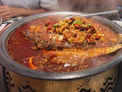 -探鱼·鲜青椒爽麻烤鱼(苏宁广场店)