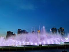 -大连星海广场音乐喷泉